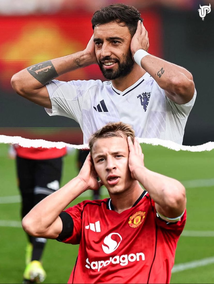 Utdtruthful's tweet image. ❤️🫡 Amir Ibragimov with a Bruno celebration after scoring today.