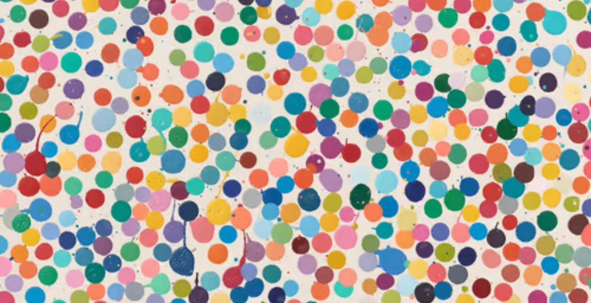MulletOnX's tweet photo. The Currency by @hirst_official sold his pieces at $2,000 each – which already felt pricey back then. Now with Ethereum above $4,400, the digital side almost outshines the physical prints. The philosophy behind ‘The Currency’ is finally playing out. Maybe Hirst wasn’t so dumb after all…