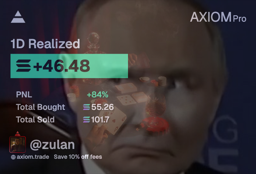 Day 8: Road to 100k

+46.48

Passed 100 sol td, lessons everyday and sm improvement to be made. ty for guidance and insane support.

giving away 1 sol, who has notis on?