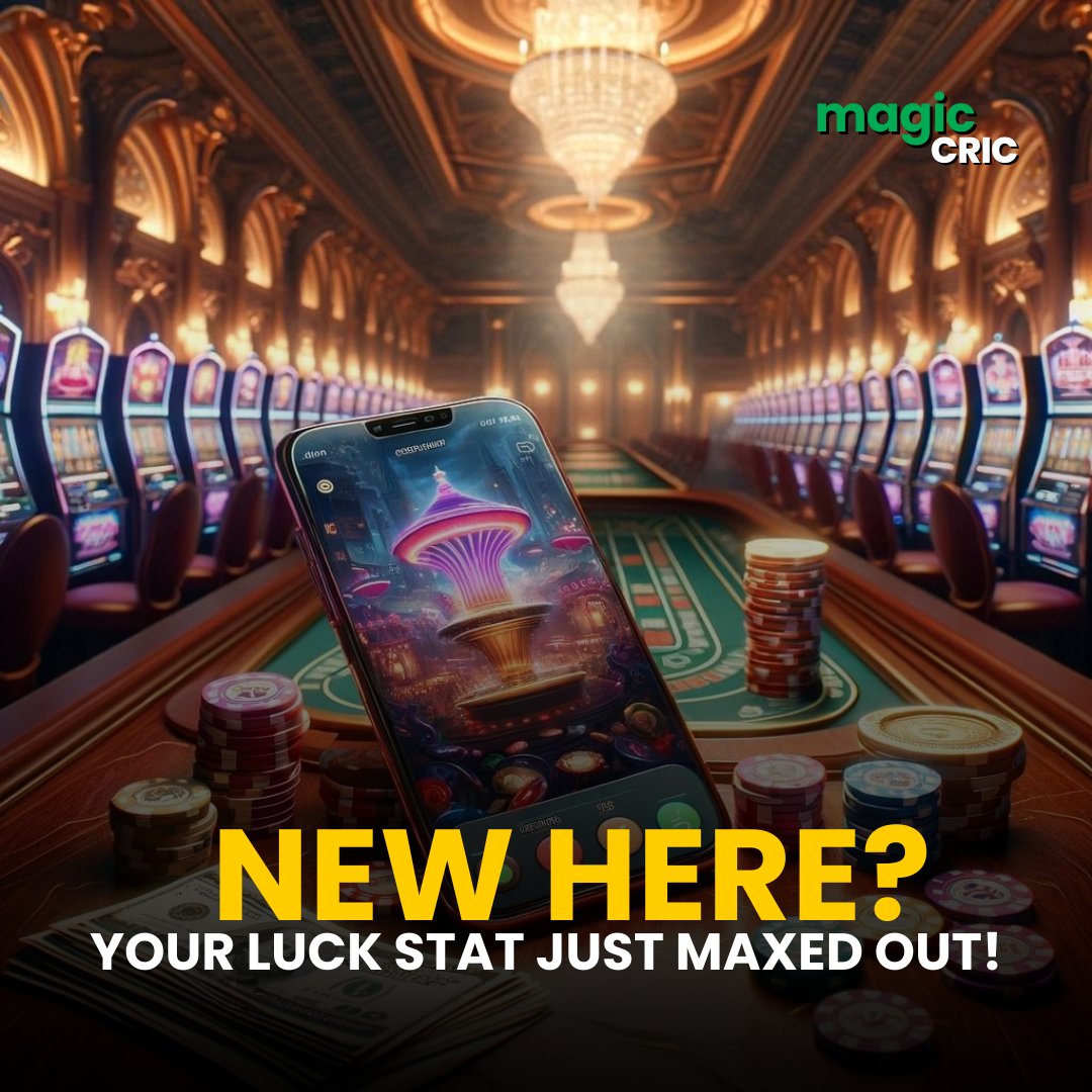MagicCric's tweet photo. 🍀New Here? Luck Stats MAXED!
Begin Your Journey at MagicCric with Full Power!🚀✨
Link in bio.
#casino #jackpot #bigwins #winbig999 #rummy #live #OnlineCasino #MagicCric https://t.co/AwmwWOLd1m