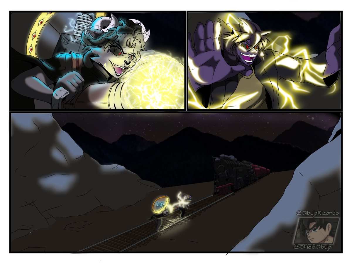 Una nueva comisión pedida por un usuario <a href="/ZombieZackf/">Zack Foster</a> espero que les gusten esta comisión✍️✨
#opencommissions #ComisionesAbiertas #fanart #dibujodigital #ricardoevildibuja