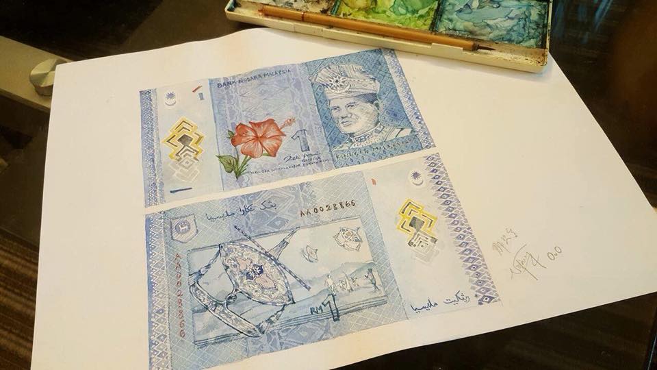 natsning's tweet photo. Watercolour Art homework long long time ago https://t.co/I9t7uPn1gw