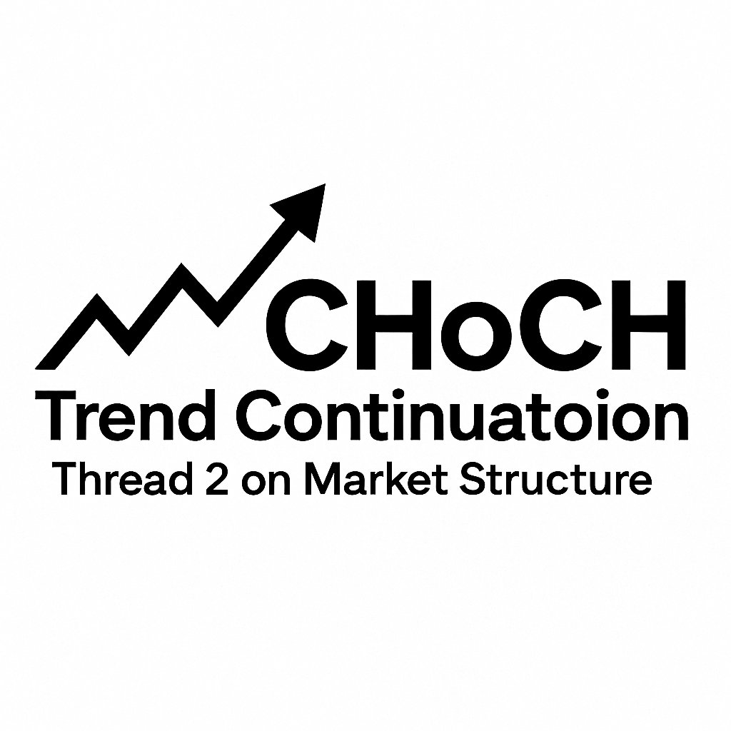 MYOMATER's tweet image. Market Structure breakdown (Part 2) 

CHoCH in focus.... 👐

I promise you’ll find real enlightenment 🙂‍↔️

On Trend Continuation and CHoCH