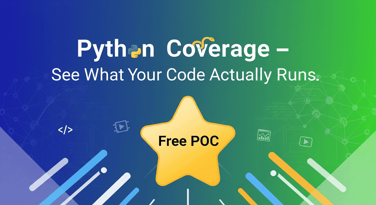 mintqaCom's tweet image. Built a simple POC to see what Python code actually runs. 🐍💡
Generate a visual coverage report.
Green = executed ✅, Red = ignored ❌
mintqa.com/blogs/python-c…
Great for debugging & testing smarter, not harder!
#Python #DevTools #CodeCoverage