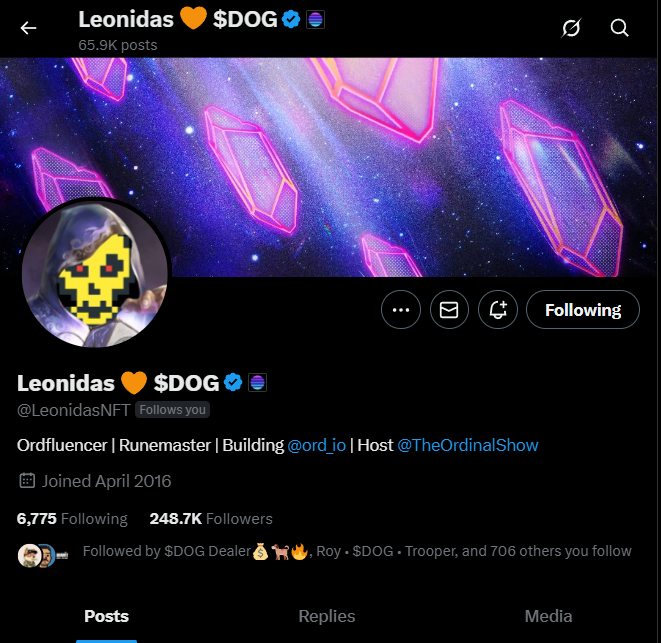 mqmcrypto's tweet photo. Before you criticize this guy, you first need to create the biggest airdrop in history and continue supporting it for another year after distributing 2 airdrops entirely for free to your community.

$DOG army is grateful for you @LeonidasNFT https://t.co/9m2ZW1KLuM