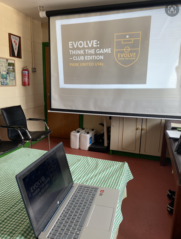 Evolvesoccerco1's tweet image. Delivered Phase 3 of EVOLVE: Think the Game – Club Edition with Park United U14s.

Classroom CPD → on-pitch Overloads to Break the Block. Coaches &amp;amp; players leading together.
DM “EVOLVE” for club info.

#CoachEducation #ClubDevelopment #YouthFootball #ThinkTheGame
