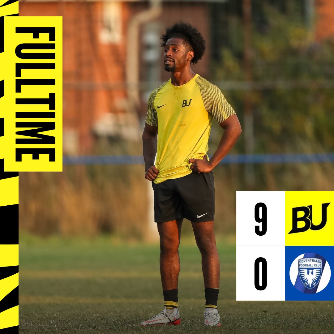 Birmingham United First Team (@bufcfirst) on Twitter photo Full Time |
We advance to the next round of the Les James Challenge Cup.
Birmingham United 9 - 0 <a href="/coventriansfc/">Coventrians FC</a> Full Time |
We advance to the next round of the Les James Challenge Cup.
Birmingham United 9 - 0 <a href="/coventriansfc/">Coventrians FC</a>