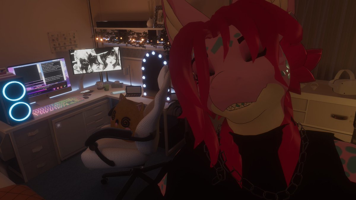 IM FINALLY AWAKE! Live on STREAM

Playing Modded CyberPunk! And getting cozy!

Not losing - Not Crashing Out 

See you cuties <3 

twitch.tv/hopedreams

#vtuber #goinglive #furry #furrylive