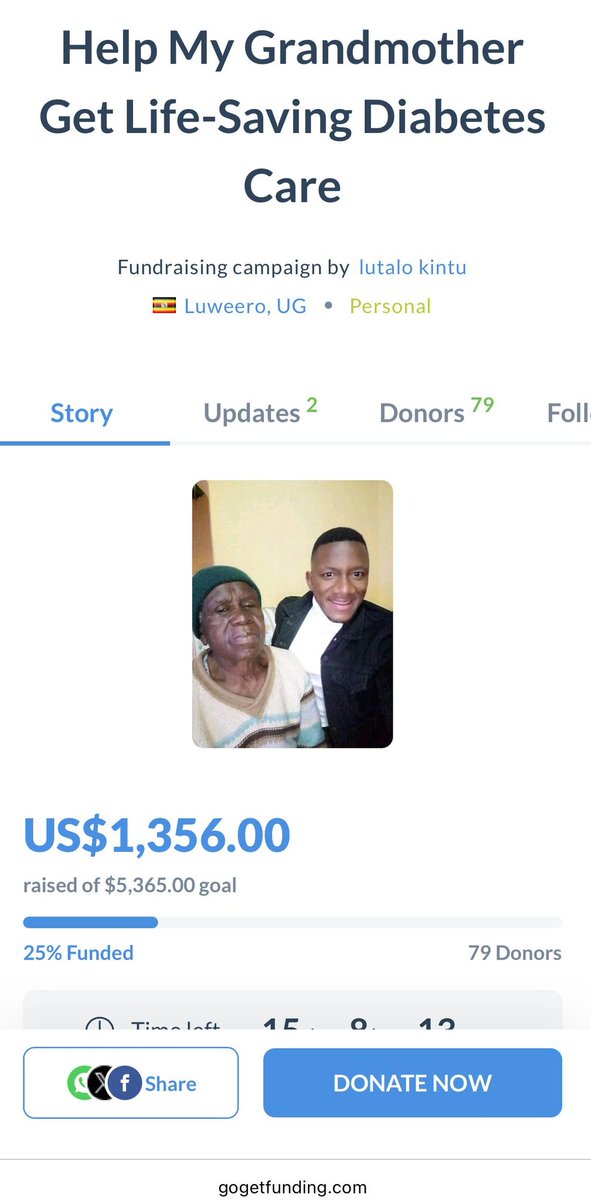 ✨ Two incredible angels just carried us closer — only $144 left to reach our $1500 milestone! ✨

This isn’t just numbers… it’s hope, it’s community, it’s love in action❤️

Let’s make today the day we cross it together — every share, every $1, every word of encouragement counts