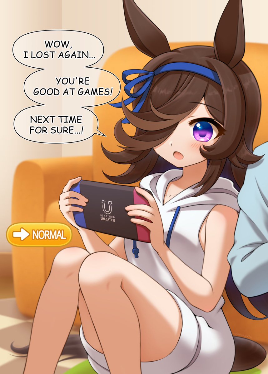 roppaku00's tweet photo. 🎮 with Rice Shower https://t.co/4bgYO2gxmT
