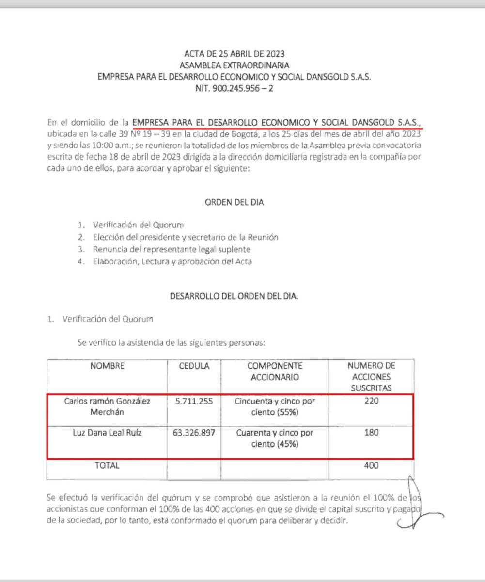 Daniel F. Briceño (@danielbricen) on Twitter photo Carlos Ramón González también le prestó $750.000.000 al partido Colombia Humana para las elecciones de 2022.
3.900 millones al Partido Verde y 750 millones a la Colombia Humana. Carlos Ramón González también le prestó $750.000.000 al partido Colombia Humana para las elecciones de 2022.
3.900 millones al Partido Verde y 750 millones a la Colombia Humana.