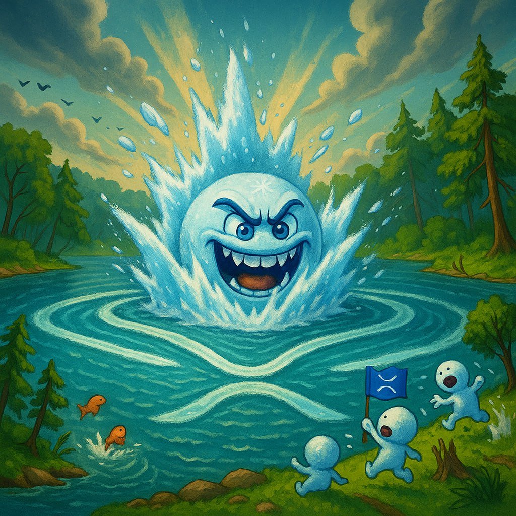 Snow (@snow_xrpl) on Twitter photo The Ripple effect.💧 The Ripple effect.💧