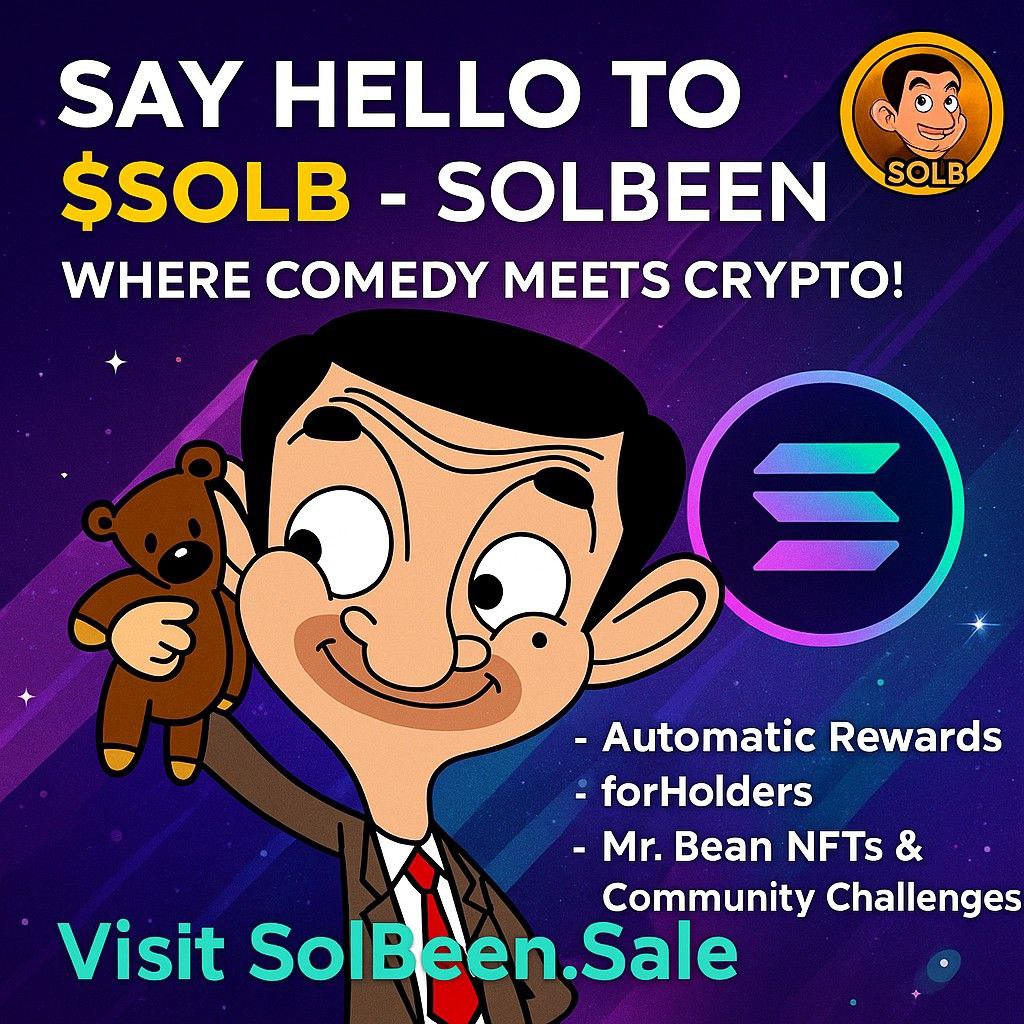 SolBeenofficial's tweet photo. @digitalartchick @digitalartchick, disappearing from CT is a flex! But don’t miss $SOLB presale—insane potential, locked value, weekly animations! Secure your bag before FOMO hits! Links in bio. #SOLB #CryptoGem #PresaleHype https://t.co/zutoNUNK2l