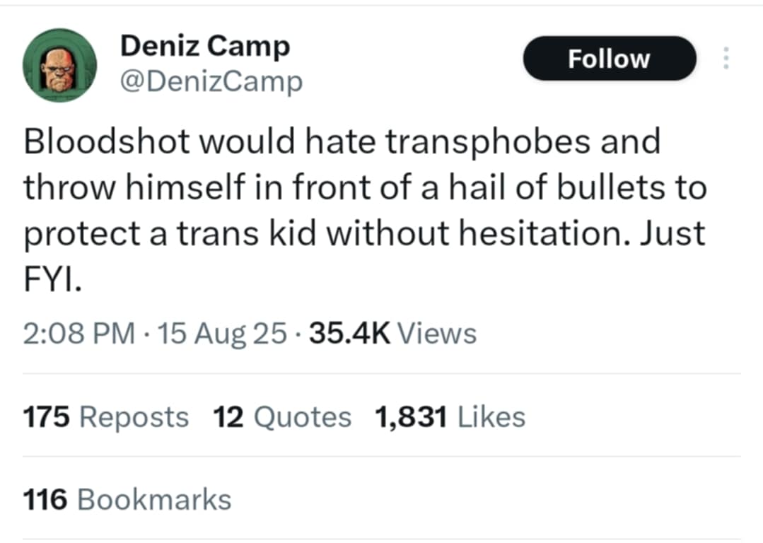 jondelarroz's tweet image. If you're supporting the Ultimate Marvel Universe and the Absolute DC Comics Universe, you're supporting this.