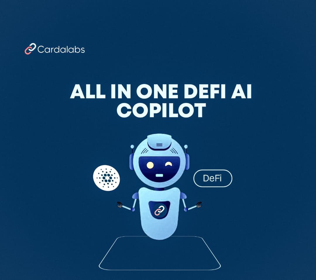 Cardano needs its own A.I chatbot, <a href="/CardaLabs/">CardaLabs (Prev. CardaChain)</a> provided 

When it needed a vesting solution <a href="/CardaLabs/">CardaLabs (Prev. CardaChain)</a> still provided.

Now it's $Labs time ☺️
