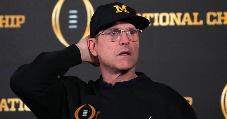 On3 (@on3sports) on Twitter photo Michigan's real punishment is being branded a cheat, not some ruling from the weak NCAA, <a href="/AriWasserman/">Ari Wasserman</a> writes.
Story: on3.com/news/michigans… Michigan's real punishment is being branded a cheat, not some ruling from the weak NCAA, <a href="/AriWasserman/">Ari Wasserman</a> writes.
Story: on3.com/news/michigans…