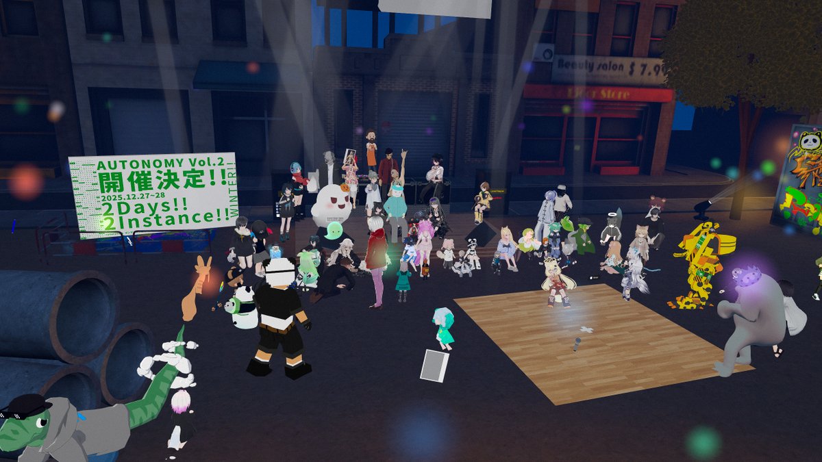 #VRAutonomy さいっっっこうに楽しかったです！たくさん刺激をいただきました✨✨✨️CROWKのライブ見てくれたみなさん感謝です！🙏
そして複雑なイベントを企画・運営した関係者のみなさんありがとうございました！Vol.2もめっちゃ楽しみにしてます！