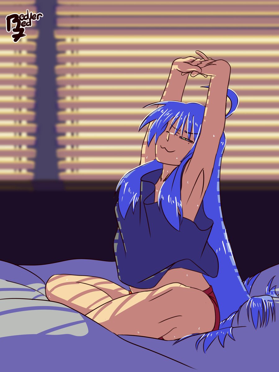RedlerRed7 (Commissions Open) (@redlerred7) on Twitter photo "Morning" Stretch
Commissioned by <a href="/MidwestGameGeek/">MidwestGeek</a>
"Morning" with quotation marks because it's actually sundown. Summers are too hot when the sun is up, so she sleeps during the day.
#LuckyStar #KonataIzumi #らきすた #泉こなた #fanart #illustration "Morning" Stretch
Commissioned by <a href="/MidwestGameGeek/">MidwestGeek</a>
"Morning" with quotation marks because it's actually sundown. Summers are too hot when the sun is up, so she sleeps during the day.
#LuckyStar #KonataIzumi #らきすた #泉こなた #fanart #illustration