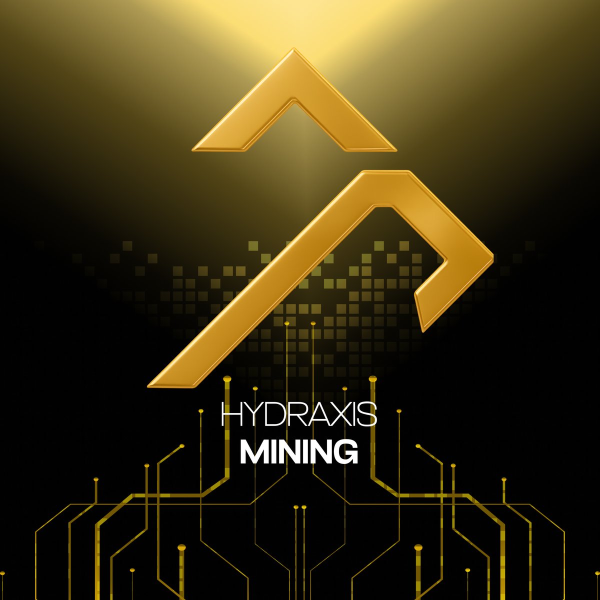 HydraxisINC's tweet photo. Le logo de Hydraxis Mining est illustré par une pioche stylisée, un emblème universel du minage numérique. Le jaune renvoie à la puissance, à l’énergie brute et à la génération de valeur.
Il représente notre savoir-faire en extraction de blocs numériques sur le réseau Bitcoin. https://t.co/fCzyIpAdXE