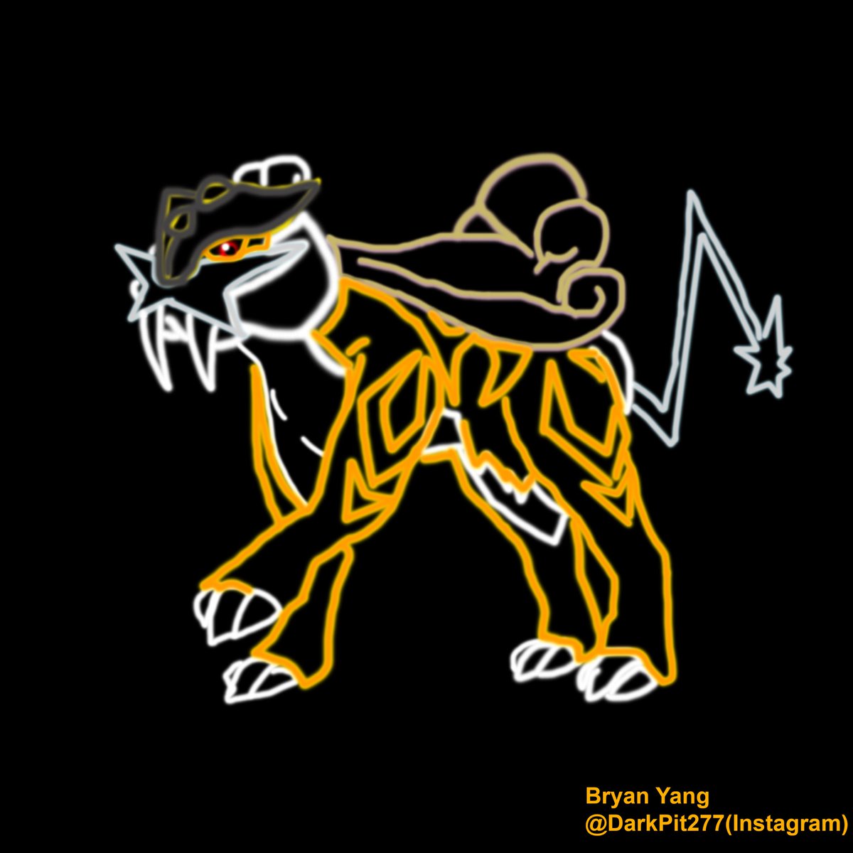 BryanYa83596086's tweet photo. Raikou Night Theme

Apex Predator is wild charging!⚡️

#pokemon #pokémon #pokemongo #pokémongo #pokemonunite #pokémonunite #raikou #apexpredator #predator #tiger #sabertoothtiger #sabertooth #sabertoothcat #smilodon #bigcat #shinypokemon #shinypokémon #shiny #shinypokemongo 🐅 https://t.co/DRcY5E1YUd