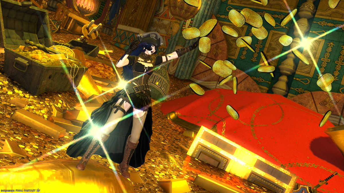 HaruMegami's tweet photo. #Auraugust Day Sixteen: Plunder!
( A Pirates Plundered Treasure! 💰)

[ #GPOSERS | #Auraugust2025 | #ffxivscreenshot ] https://t.co/NZDx0LXtnr