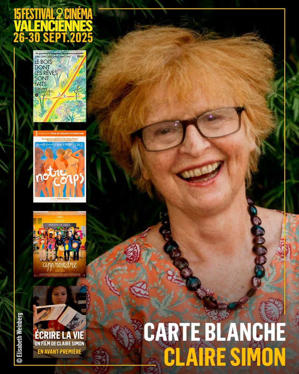 À travers les 4 films de la Carte Blanche à Claire Simon, offrez-vous une immersion dans la filmographie de la Présidente du Jury Documentaires 2025 !

🎟️ Places à 7€ pour toutes et tous