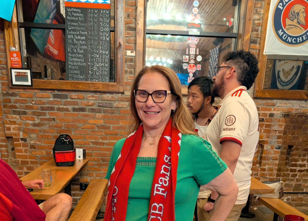 Welcome to the newest member of
FC Bayern Fans - Omaha (Official) 
for the 2025/2026 Season:

75 - Lisa Mercer 

NEXT???