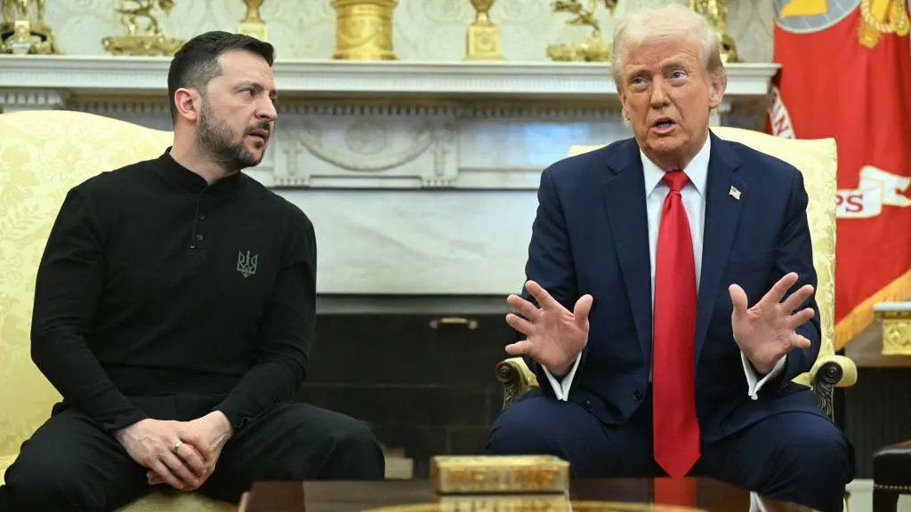 🇺🇸🇺🇦 ABD Başkanı Trump'ın Ateşkes Dönüşü Kiev'de Üzüntü Yaratacak

▫️ ABD Başkanı Donald Trump, Rusya-Ukrayna savaşında acil ateşkes yerine doğrudan barış anlaşmasını tercih ettiğini açıkladı.

▫️ Bu tutumun Rusya Devlet Başkanı Vladimir Putin'in görüşleriyle uyumlu olduğu