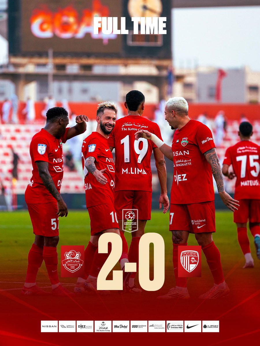NewsDUBAI_'s tweet photo. نهاية المباراة

الظفرة 0-2 شباب الأهلي

🏆 – دوري أدنوك للمحترفين - الجولة 1

🔥🔥🔥🔥🔥🔥🔥
🔴🟢🔴🟢🔴🟢🔴 https://t.co/IpgJgGaYfv