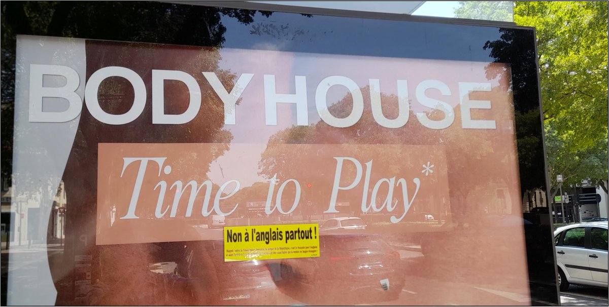 Qui pour lutter contre la pollution par l'anglais de notre environnement linguistique ?
À #BodyHouse #BoutiqueErotique <a href="/BoutiquePlanetX/">Boutiques PlanetX</a> #Libido #Huile #Massage #SexShop #LoveShop #Boutique #Erotique #RT #ÉnergieSexuelle #SantéMasculine #Hormones #BienÊtre #Sexualité #DésirSexuel