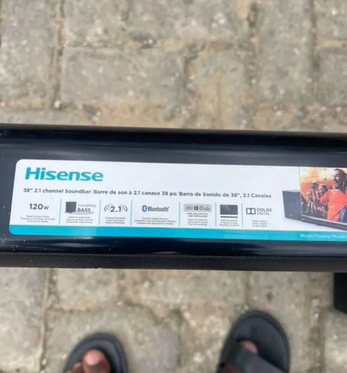 WendyDeclutter's tweet image. Hisense Sound bar
No remote ❌ 

NGN85,000