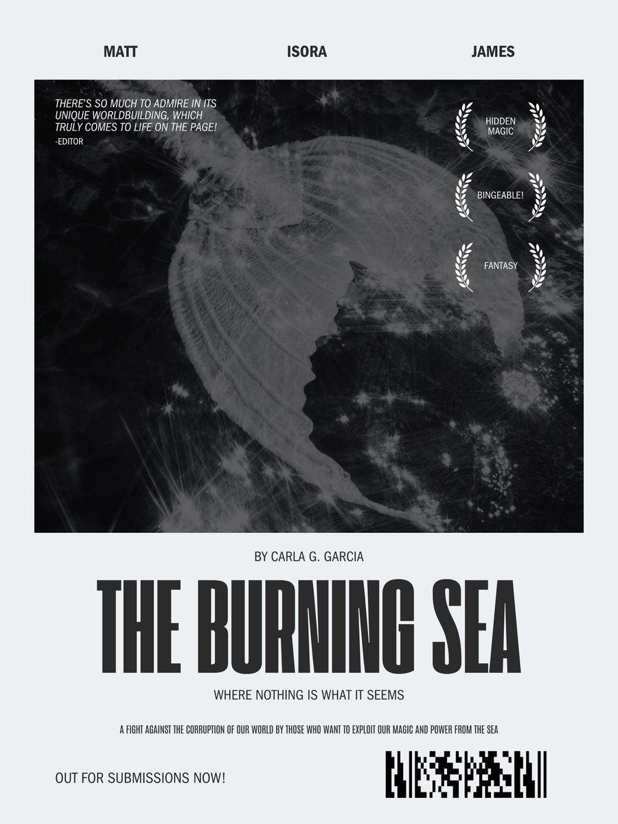 When saving the ocean means breaking every law of her kind, love might  be the deadliest risk of all... or the thing that keeps the sea from  burning #PosterPit #AG #F #R #YA
