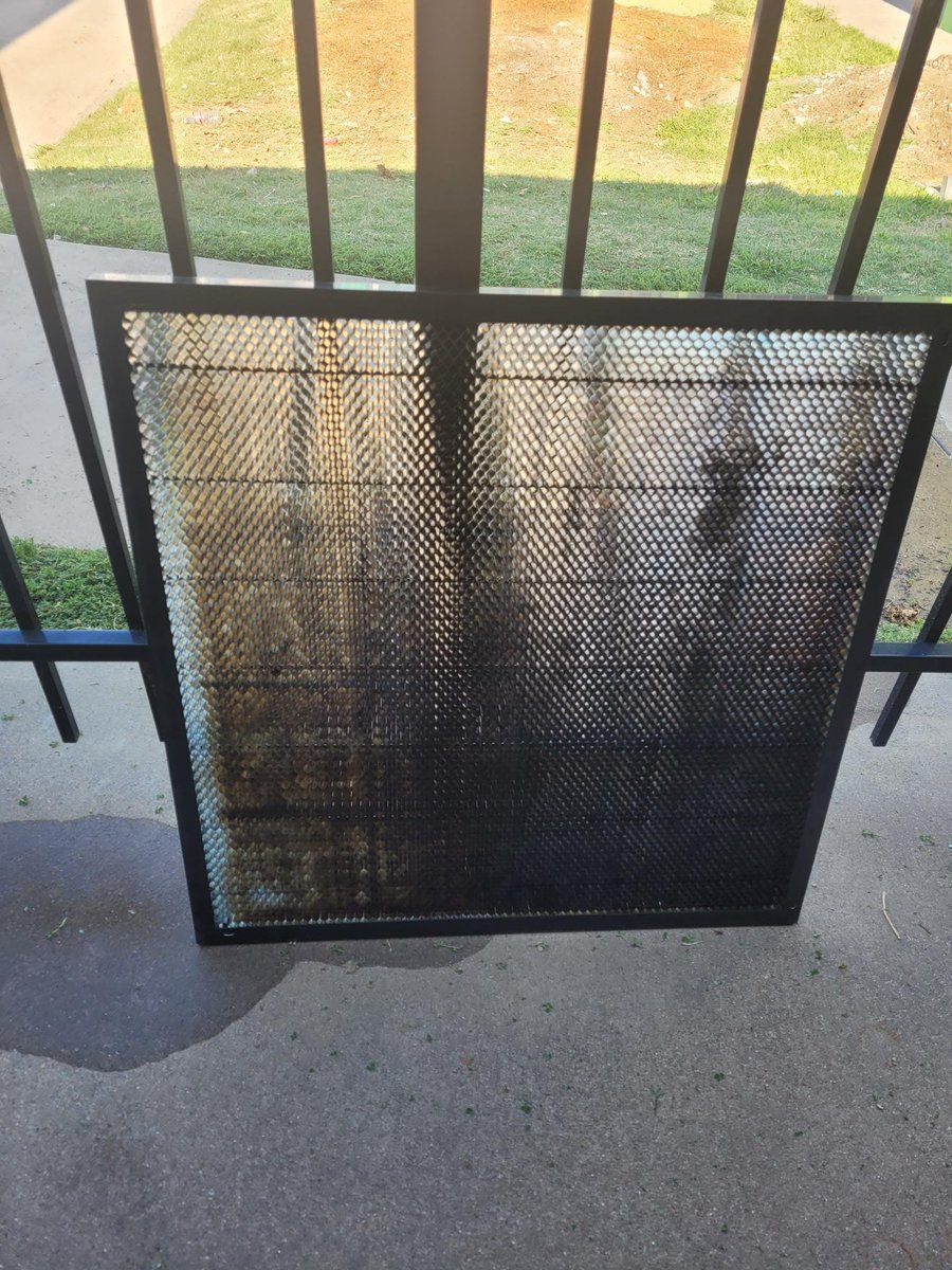 irvinglibrary's tweet image. Check out this MiY Zone before-and-after! Our laser etcher was recently cleaned from all the carbon build-up left over from patron and staff projects. Having been used 186 times since last October, it’s no surprise it got a little messy. #miyzone #IrvingLibrary