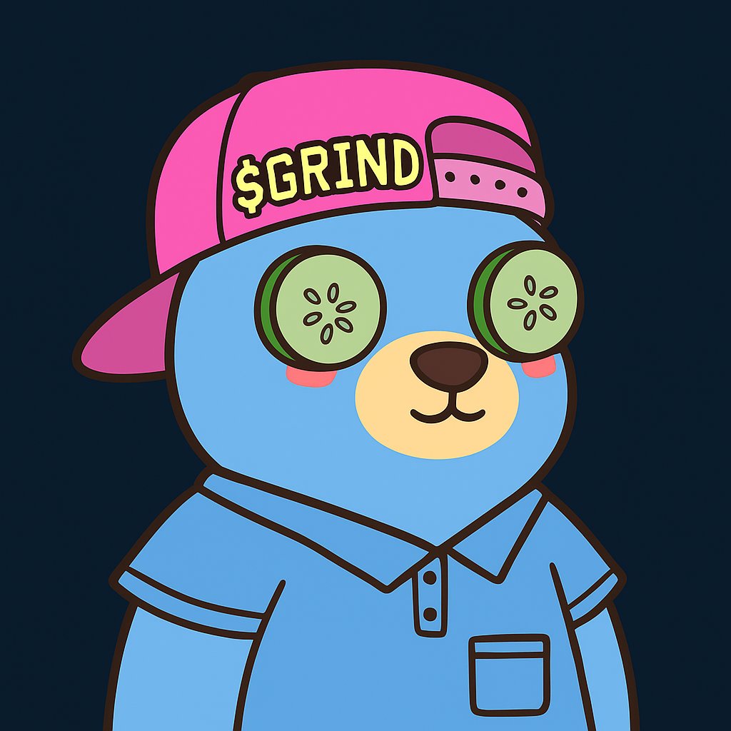 Even with a 0.15E floor price for my burr I won't sell it, ever! Cause I'm <a href="/bearish_af/">BEARISH</a>, it is a state of mind.  
I really can't wait to see what <a href="/Pons_ETH/">Pons Asinorum</a> and the team will do with <a href="/GrindTheCoin/">$Grind</a>. 

I see it becoming one of the top meme of Abstract ecosystem, for real.  Time will