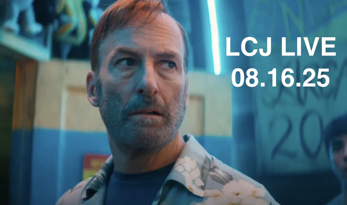 Check out today's special new Saturday episode of "LCJ LIVE" — #Nobody2 review and box office, plus my thoughts on #Relay and more: youtube.com/live/46fvCsRcE…
