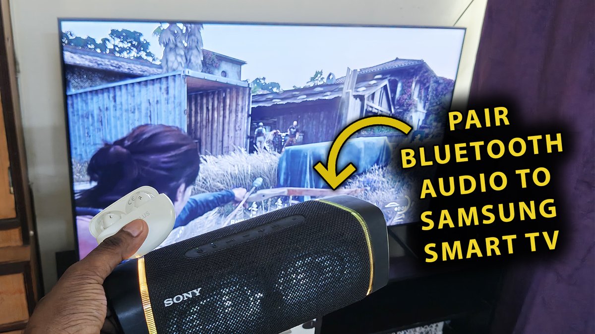 How To Connect &amp; Pair Bluetooth Audio Devices (TWS Earbuds, Speaker, etc.) To <a href="/Samsung/">Samsung Electronics</a> Smart TV: youtu.be/qIkyWnmk70Y