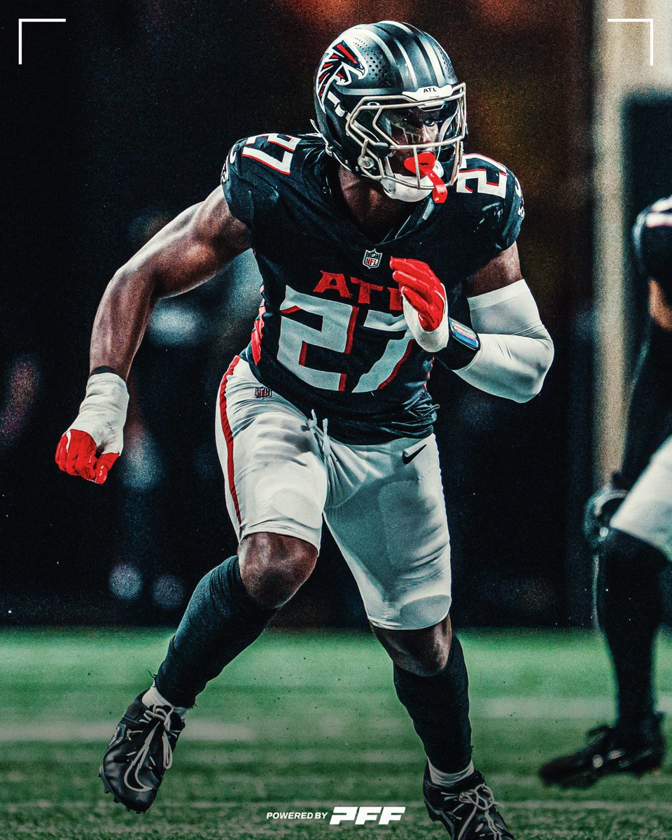 James Pearce Jr in two preseason games:

🔴 7 pressures
⚫ 21.1% pass rush win rate