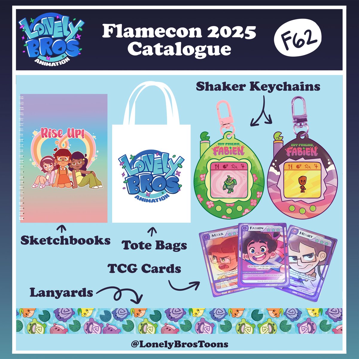 LonelyBrosToons's tweet photo. HAPPY #IndieAnimationDay ‼️‼️

We are celebrating today with a bunch of fellow animators and artists @FlameCon 

Come find our booth and support local animators today and tomorrow, August 16th and 17th!!

RT if you're coming👇👇

#flamecon #merch #animation https://t.co/riEkT7r7lZ