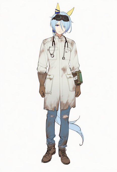 #ウマ娘falloutダービー ケイエスミラクル この命は奇跡により繋がれたのだから、恩返しをしなくてはと、ポストアポカリプスにおいては珍しい高潔な医者。ドック・ミッチェルという医者に大変に世話になったそうで、彼のような医者になりたいと医学の道を志した。