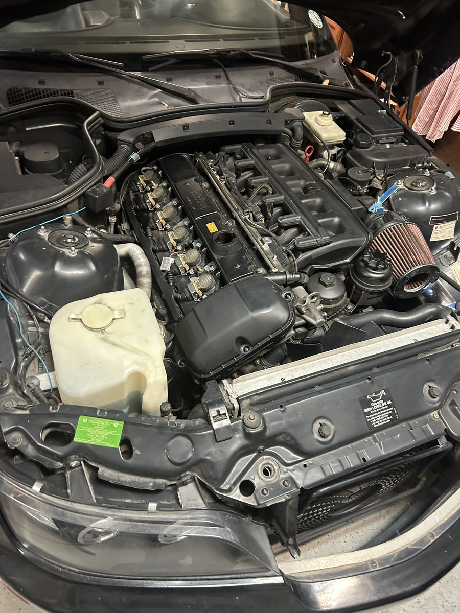 Got some of the covers up and wiped down. feel great finally getting my hands dirty first thing for this is going to be new fluids