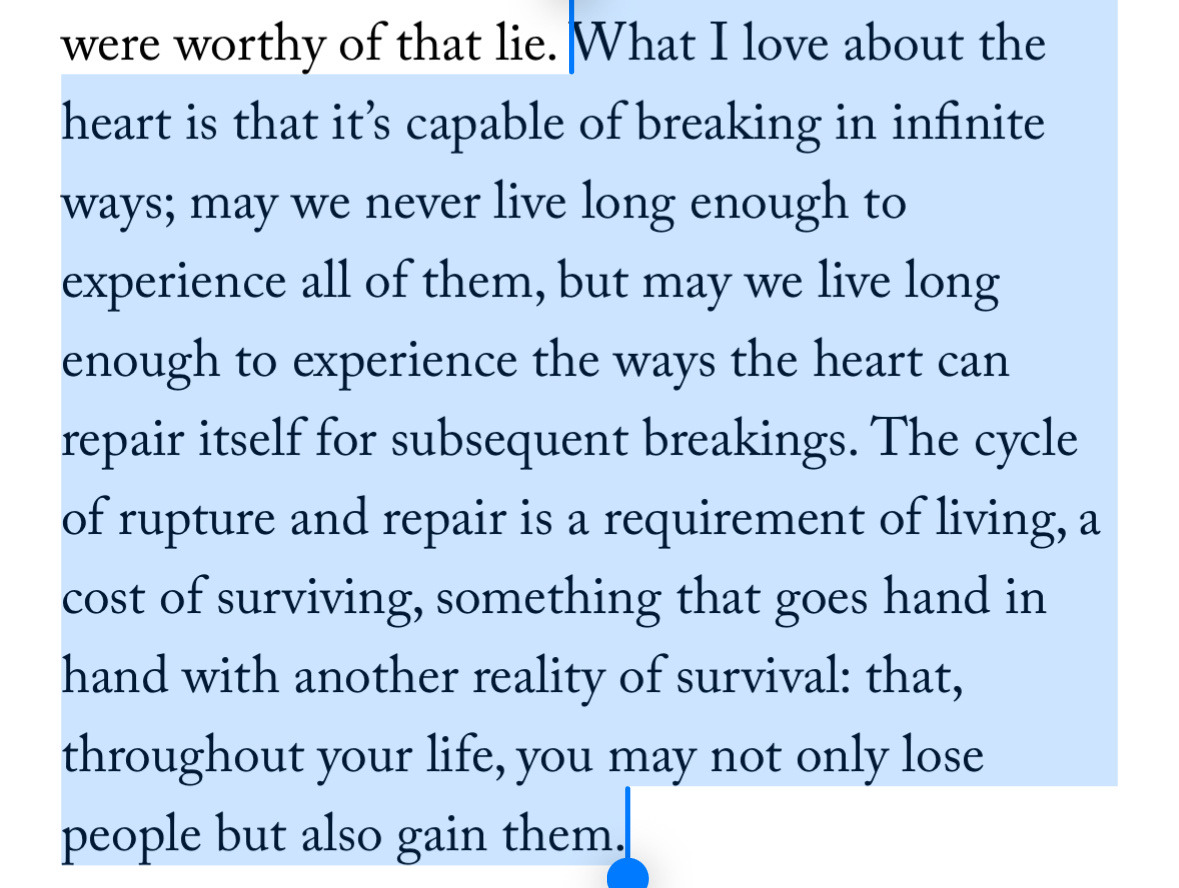 - Hanif Abdurraqib, In Defense of Despair
