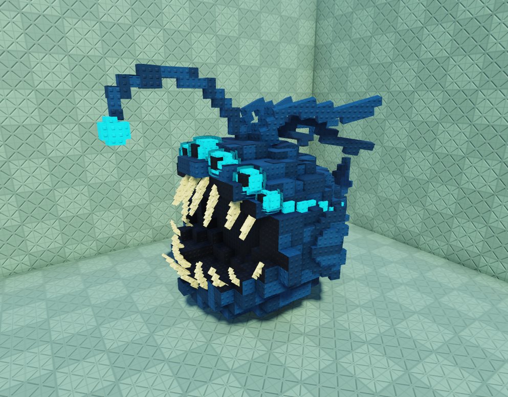 Thmaximo_'s tweet image. Studs Sea Creatures -- Commission

#ROBLOX #robloxart #DesenvolvedorRoblox
