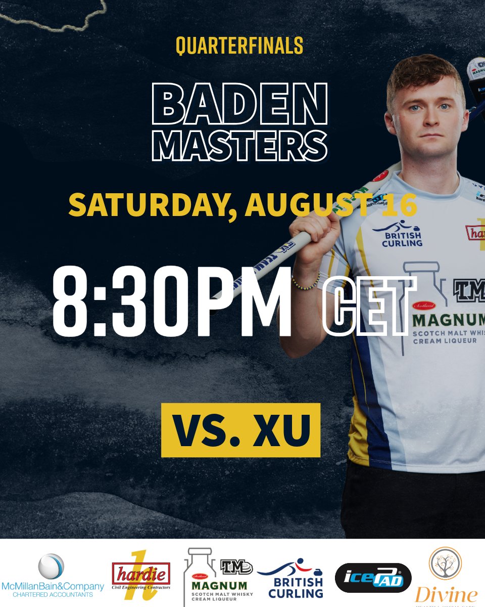 UP NEXT: QUARTERFINALS 🥌

Livestream 🔗 youtube.com/@wctworldcurli…

#TeamMouat | #Curling