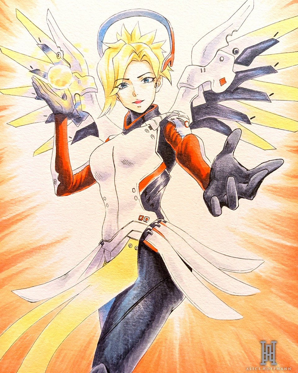 [Mercy - Overwatch]
Done at AniNite~ X3