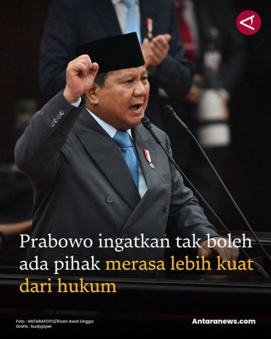 ꦩꦸꦂꦠꦝ (@murtadhaone1) on Twitter photo Bener2 kaga napak ya ini orang. Ngawang2 mulu🤣
Seluruh indonesia juga tau ada yg namanya silfester yg bisa menghindar dari vonis hukum yg sudah inkrah
Thanks to <a href="/KejaksaanRI/">Kejaksaan RI</a> Bener2 kaga napak ya ini orang. Ngawang2 mulu🤣
Seluruh indonesia juga tau ada yg namanya silfester yg bisa menghindar dari vonis hukum yg sudah inkrah
Thanks to <a href="/KejaksaanRI/">Kejaksaan RI</a>
