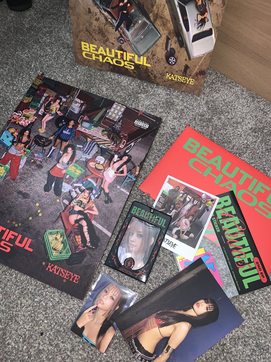 Had to order it online ☀️☀️ #KATSEYE_BeautifulChaos