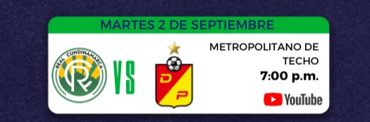 📌Programación de los partidos de octavos de final de Copa para Deportivo Pereira.🔴🟡✅

Sobre el partido contra Bucaramanga, me dicen que existe una mínima posibilidad de que se juegue acá, solo queda esperar.🏟️⚽️