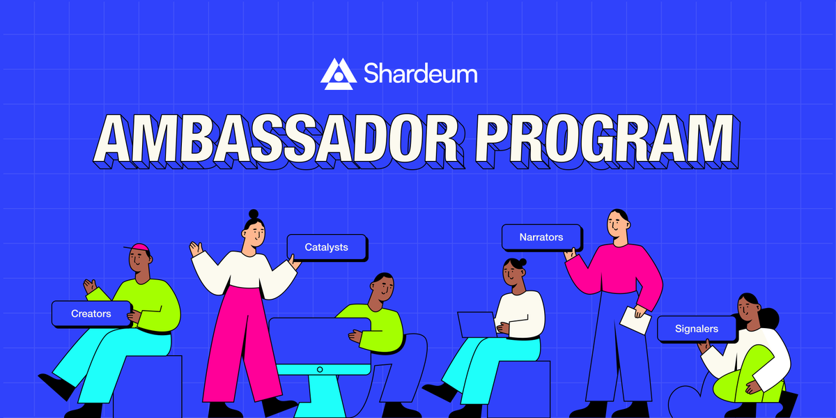 200+ Registrations &amp; Counting 🚀

Shardeum's Ambassador Program is launching soon. Now’s your chance to pick a role according to your expertise &amp; help grow the world’s first autoscaling blockchain.

Sign up now: shm.gg/ambassador-reg…