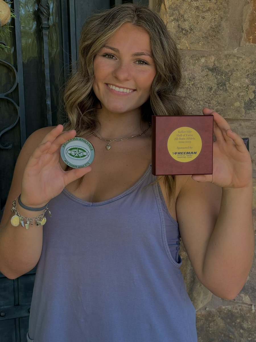 Sydona Meiser (SJ) (@sydonajmeiser_1) on Twitter photo I am so honored to be named a Keller ISD Hall of Fame All-State Athlete 2024-2025. Thank you Freeman Buick GMC for sponsoring.
<a href="/Keller_Softball/">Keller HS Softball</a> <a href="/TexasTechSB/">Texas Tech Softball</a> <a href="/TexasGlory/">Texas Glory</a> <a href="/EastonFastpitch/">Easton Fastpitch</a> I am so honored to be named a Keller ISD Hall of Fame All-State Athlete 2024-2025. Thank you Freeman Buick GMC for sponsoring.
<a href="/Keller_Softball/">Keller HS Softball</a> <a href="/TexasTechSB/">Texas Tech Softball</a> <a href="/TexasGlory/">Texas Glory</a> <a href="/EastonFastpitch/">Easton Fastpitch</a>