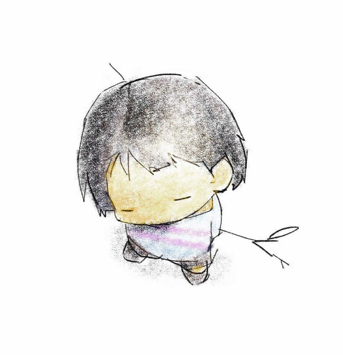 딩초때는 청소년스럽게 그렸는데
나이먹을수록 점점 아기.를 그리게되는……